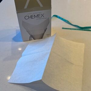 CHEMEX White Bonded Coffee Filters - 6 Cup ( 77)